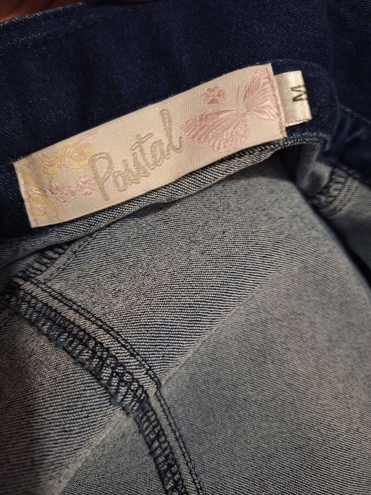Rochie denim premium Posstal mărimea M – nouă  Sarafan blug mulat