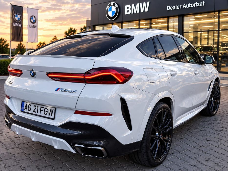 BMW X6 2021 M50D 49000Km Extra Full Impecabil 55000Euro