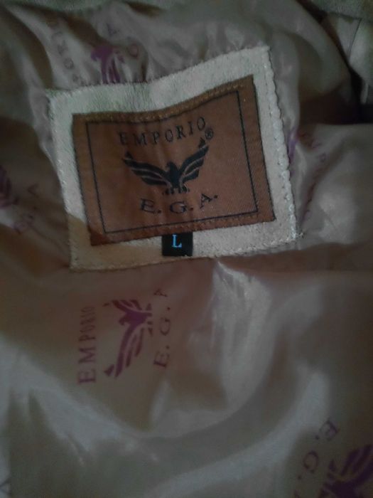 Geacă de piele Armani originala