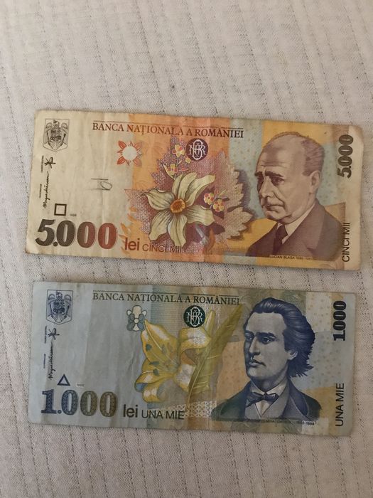 Eclipsa totală 1999 ! Bancnote românești între 1992 și 1999
