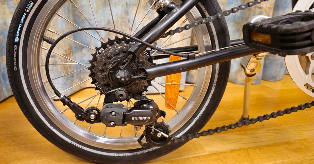 Bicicleta Pliabila, Pegas Teoretic 7S, Negru stelar