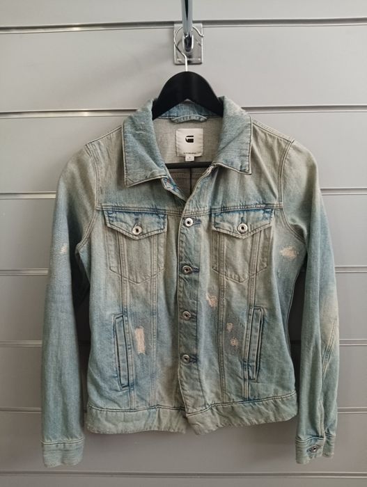 Оригинално дамско яке G-star Raw 3301 дънково Джи стар