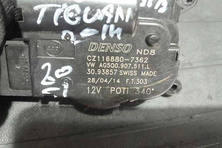 Motoras clapeta aeroterma 5Q0907511L 5Q0907511L Volkswagen VW Tiguan