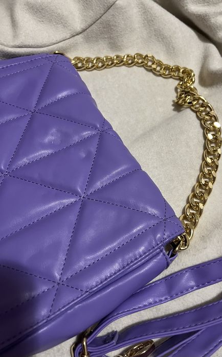 Дамска чанта лилава