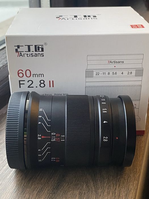 7artisans 60mm f/2.8 II Macro sony E