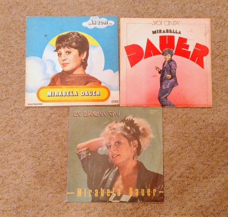 Mirabela Dauer - vinil - 3 albume