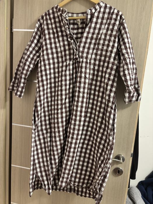 Рокля свободен модел с джобчета