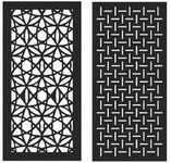 Panouri porti garduri decupate traforate taiate laser plasma CNC