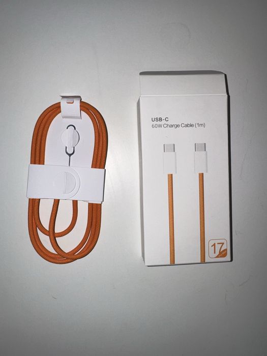 Кабель Type-C 60W для зарядки Android, iPhone 15/16/17