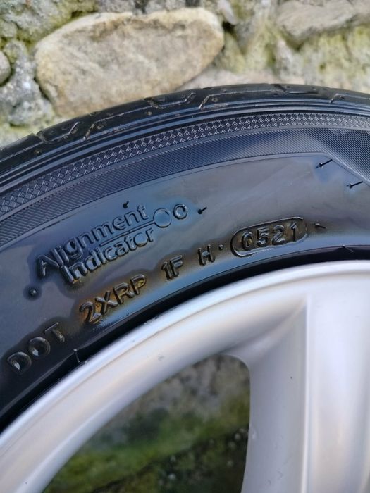 Vând jante BMW E46 R16 cu anvelope vara Hankook