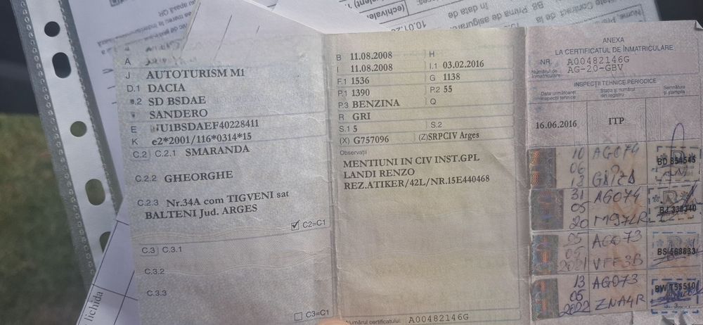 Dacia Sandero Laureat 2008