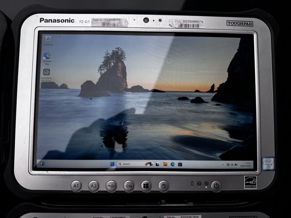 Panasonic FZ-G1 MK5 windows таблет toughbook toughpad VCDS Star диаг