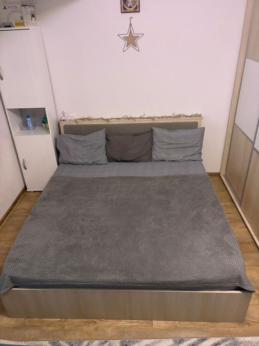 Pat dormitor cu saltea 180x200