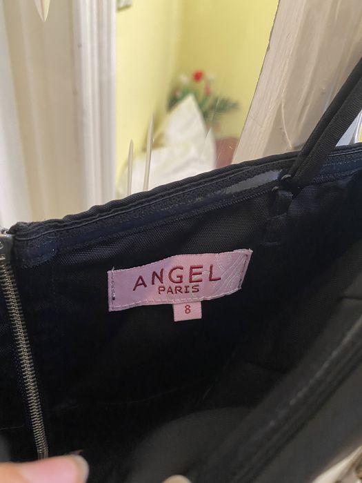 Rochie scurta cu bretele cu bust buretat marimea 8/ S