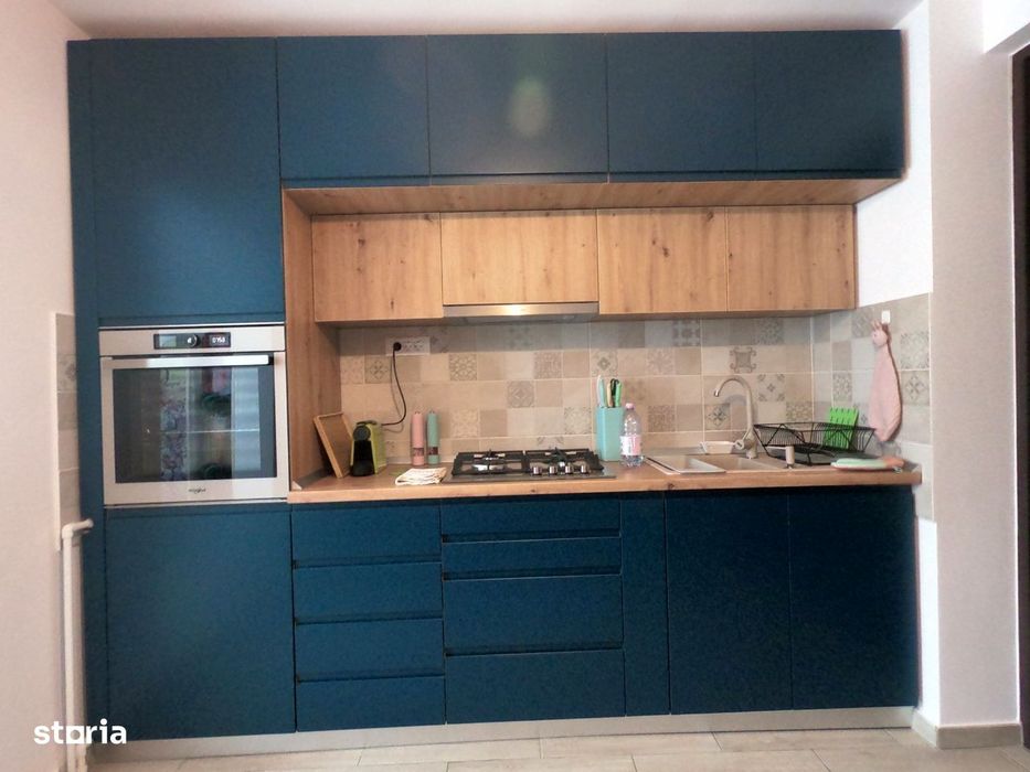 Apartament cu 2 camere mobilat, utilat