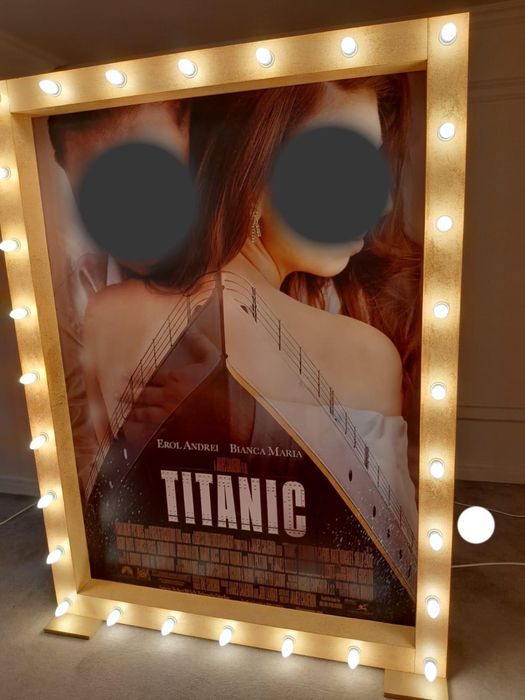 Tablouri Luminoase Tip Rama / Photo Corner Evenimente – 1.5m x 2m