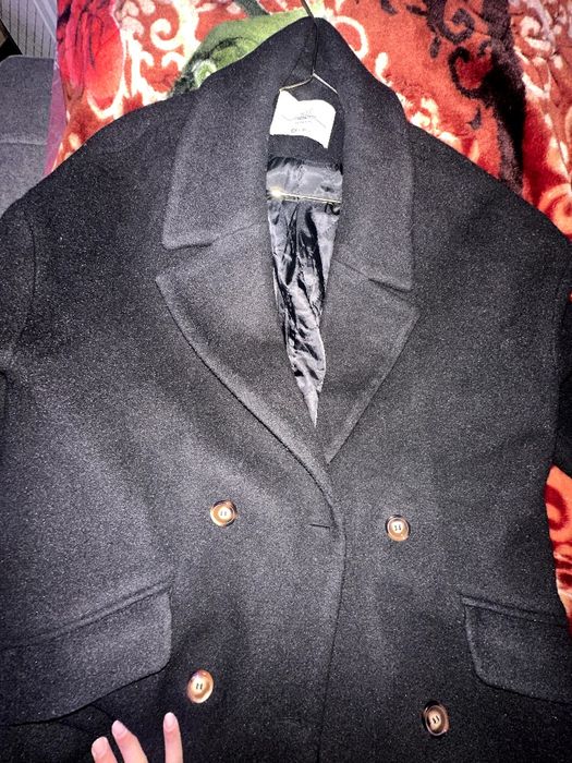 Пальто шерсть в размере S