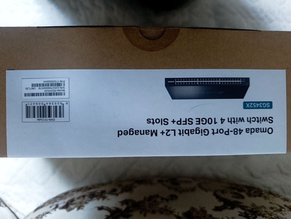 Управляемый коммутатор 2 уровня tp-link 48 портов