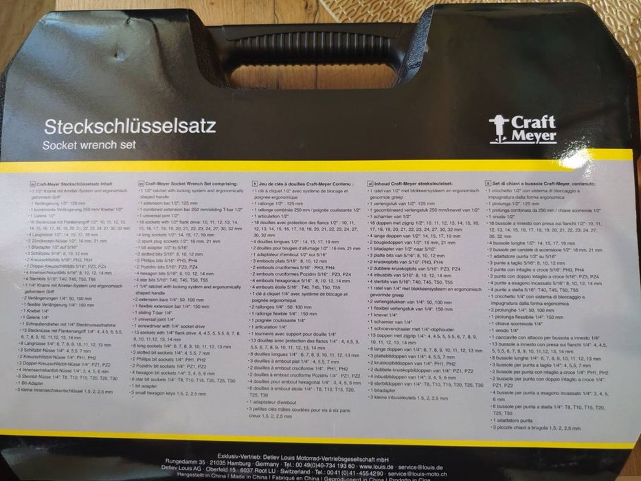 Чисто ново немско гедоре Craft Meyer 94 части