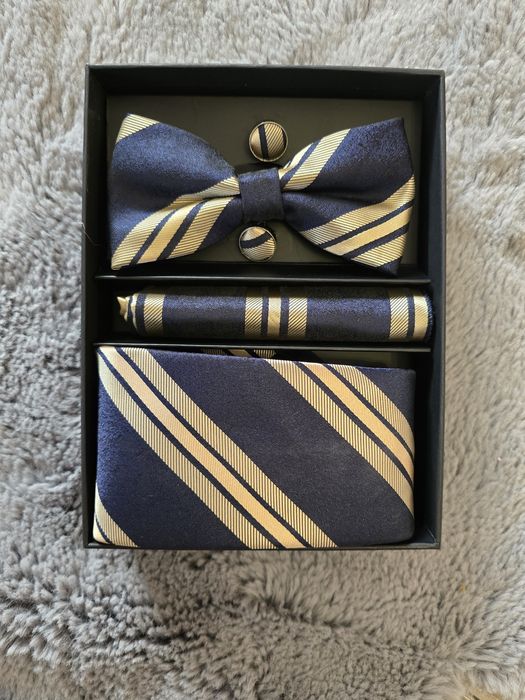 Комплект вратовръзка и папийонка /Мъжки комплект