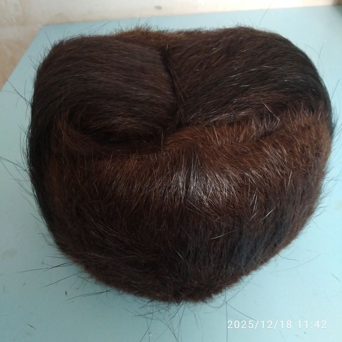 Шапка мех нутрия