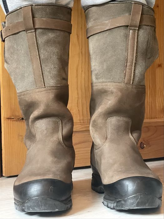 Ловни ботуши CRISPI FINLAND HTG MARRON кожени и вълна 47 номер