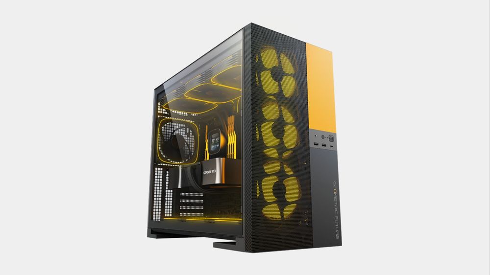 Geometric Future Model 5 Vent Black/Yellow