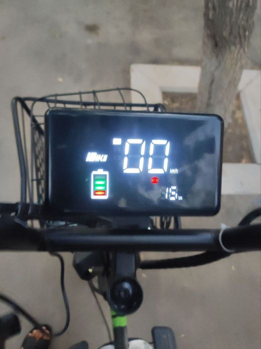 Elektr velosiped 2ta batareya bilan, plus Kaska bor, kompyuterga obmen