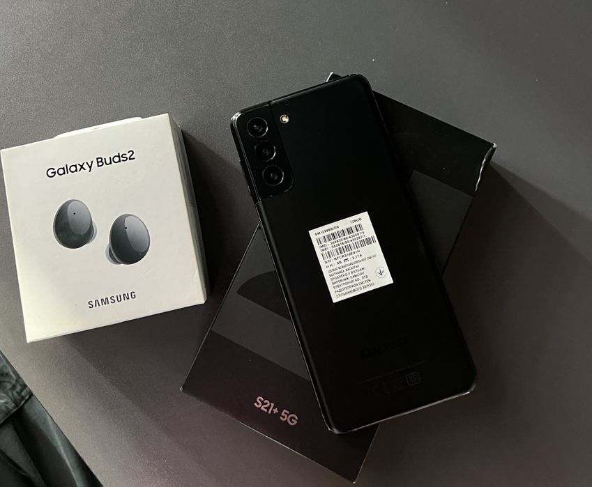 Samsung S21+  Galaxy buds 2 в подарок
