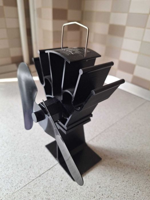 Ventilator Sobă Auto-Alimentat - Îmbunătățește Căldura în Casă!