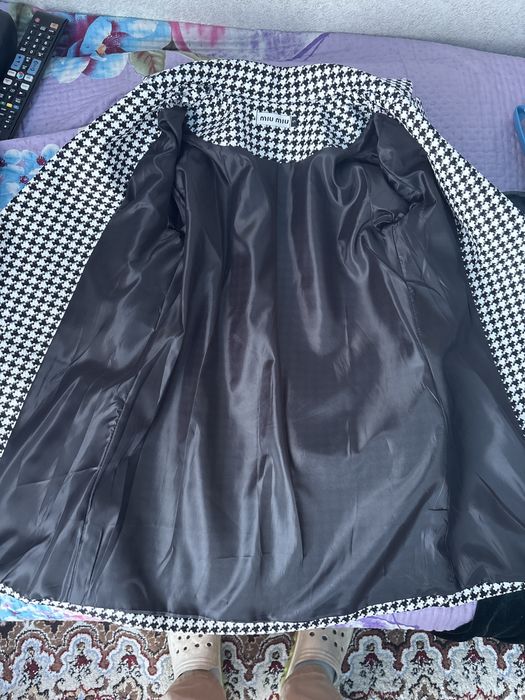 Пиджак с принтом “гусиная лапка”