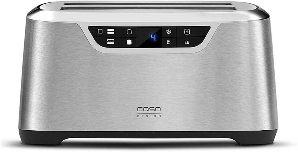 Тостер Caso Novea T4 за 4 филийки стомана, 1600W
