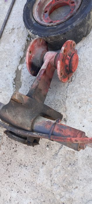 pivot hidraulic stivuitor / rotitor servodirectie 180 grade cu butuci