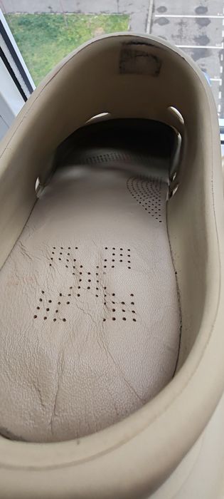 Saboți bărbați off-white