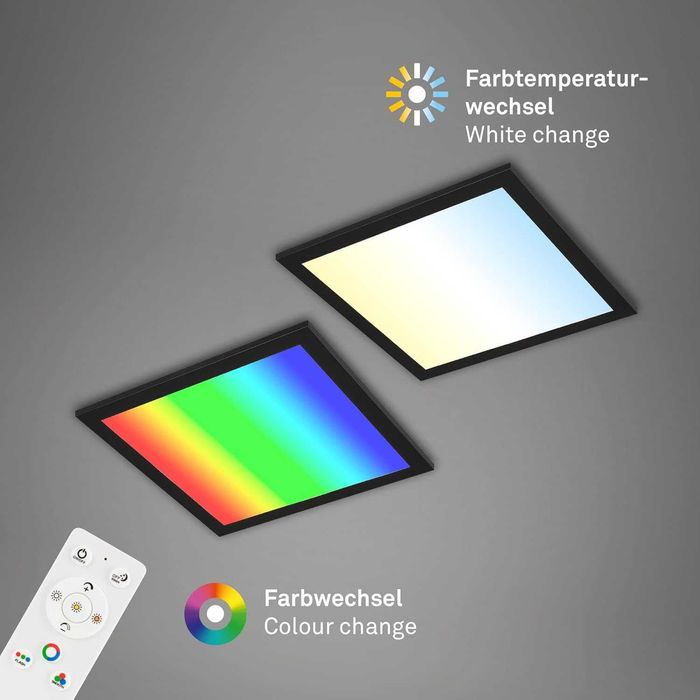 BRILO Ултра плосък LED панел RGB