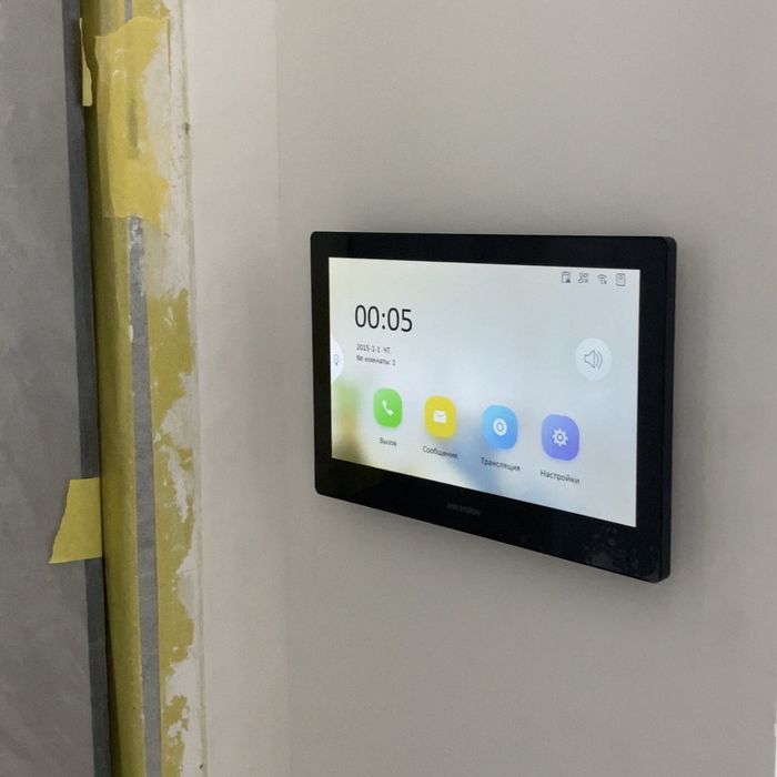 Ustanovka kamera va domofon