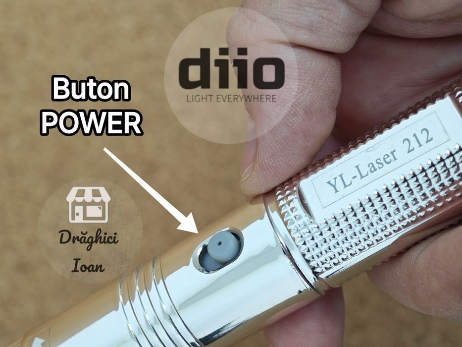 Laser 212 GENUINE - ULTRA POWER / GENERATIE NOUA putere < 10km