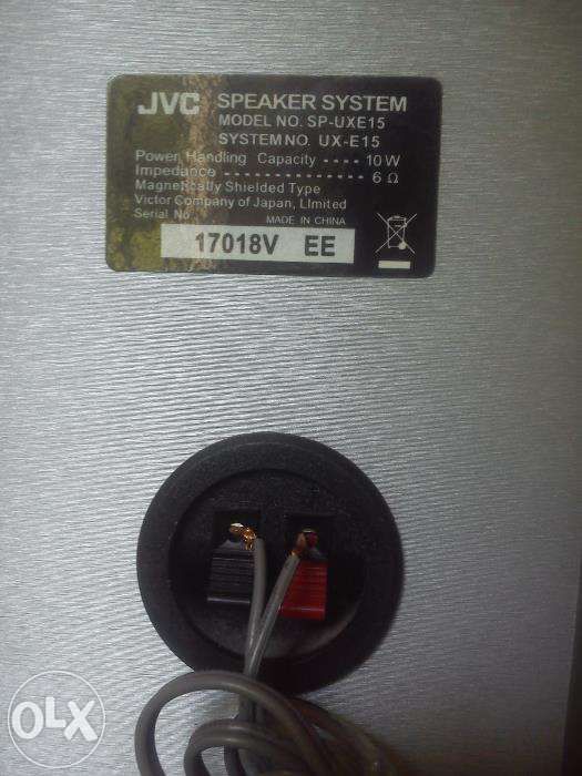 Boxe JVC model SP-UXE15 2x10W impecabile