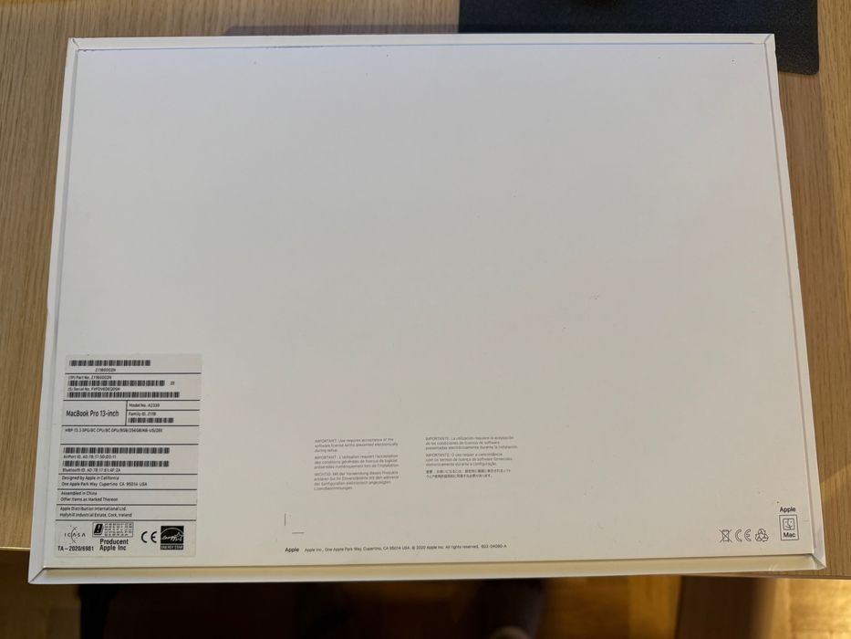 Лаптоп 13.3' Apple MacBook Pro M1 2020 SpaceGray 8GB RAM/256 GB SSD
