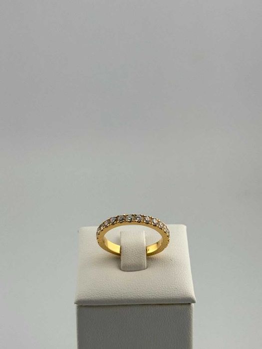 Кольцо-дорожка с бриллиантами 0,87 ct