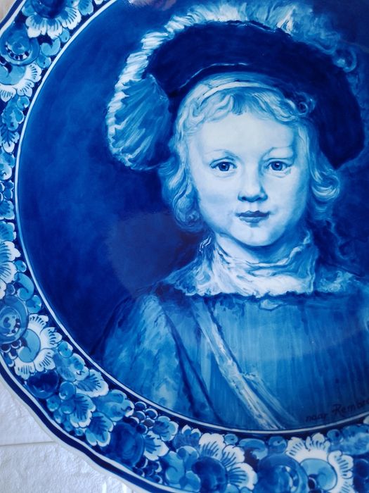 Royal Delft чиния за стена