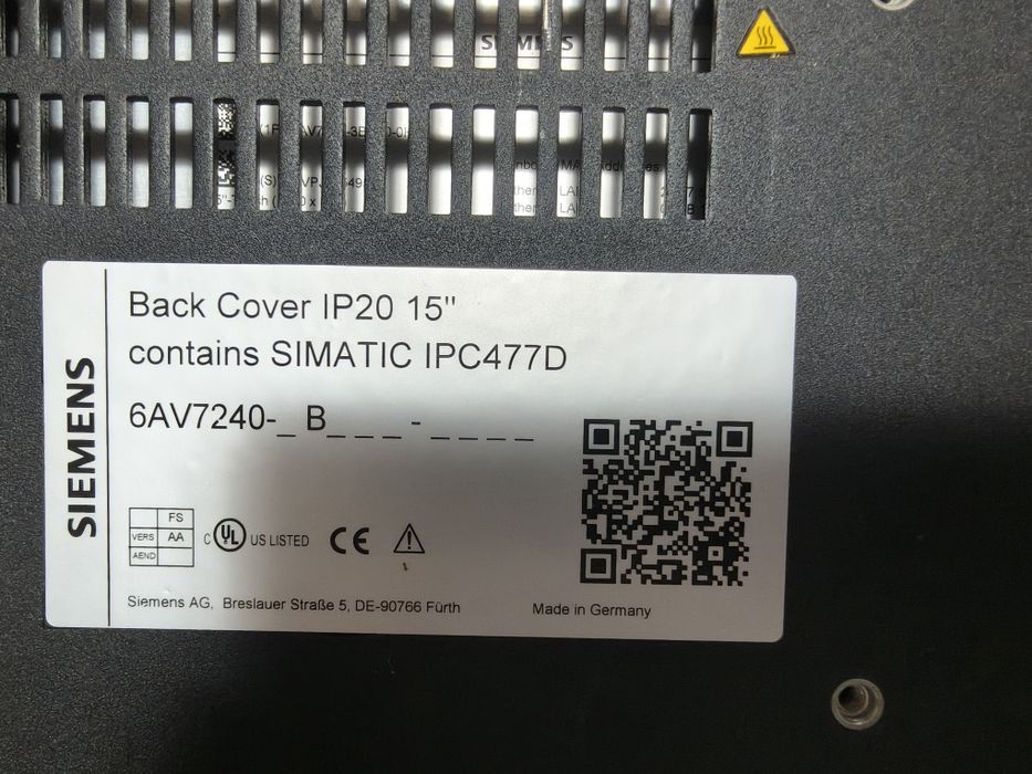HMI PC industrial Siemens Simatic