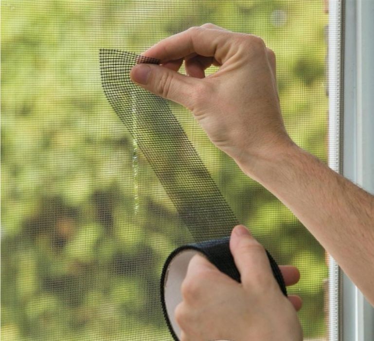 Лента за ремонт за мрежа на комарници