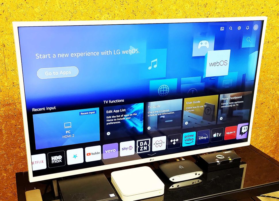 LG 43UQ76903LE 43 4K UHD IPS Smart TV, White (Бял) + Magic Remote, Като Нов, Отлично Състояние.