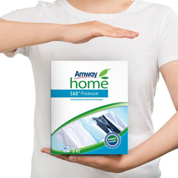 Amway Home Premium Порошок стиральный концентрированный, 3 кг Amway