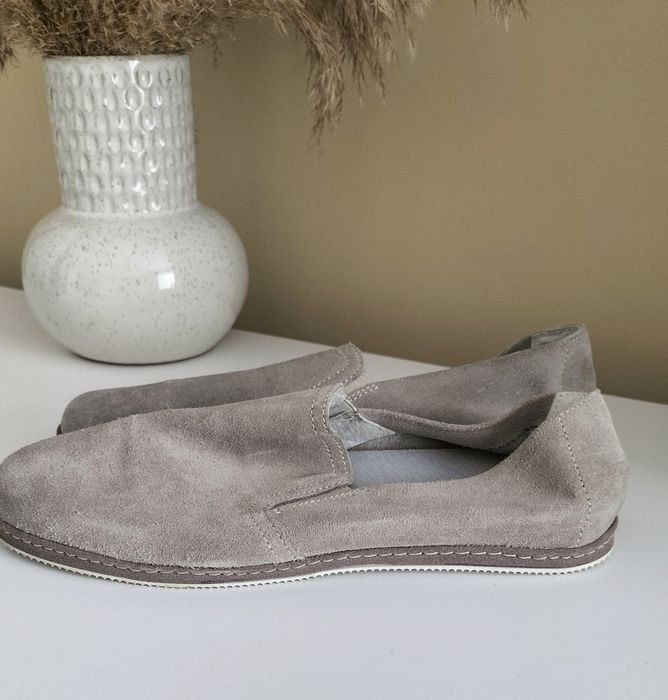 Mocasini piele întoarsă