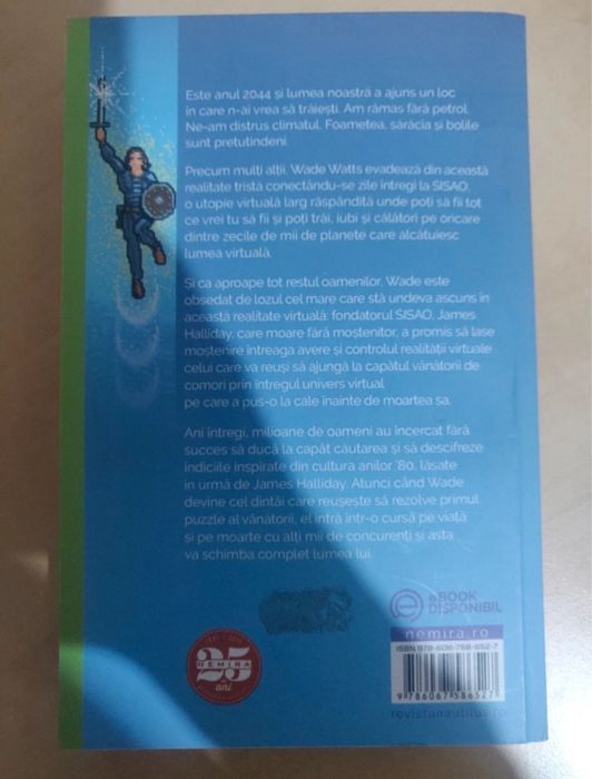 Ready player one - Ernest Cline (in limba romana)