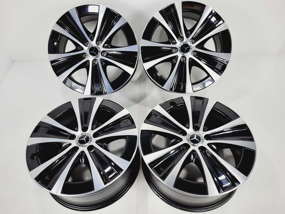 Vand jante Originale Mercedes 5x112 R18 Bicolore - ca Noi