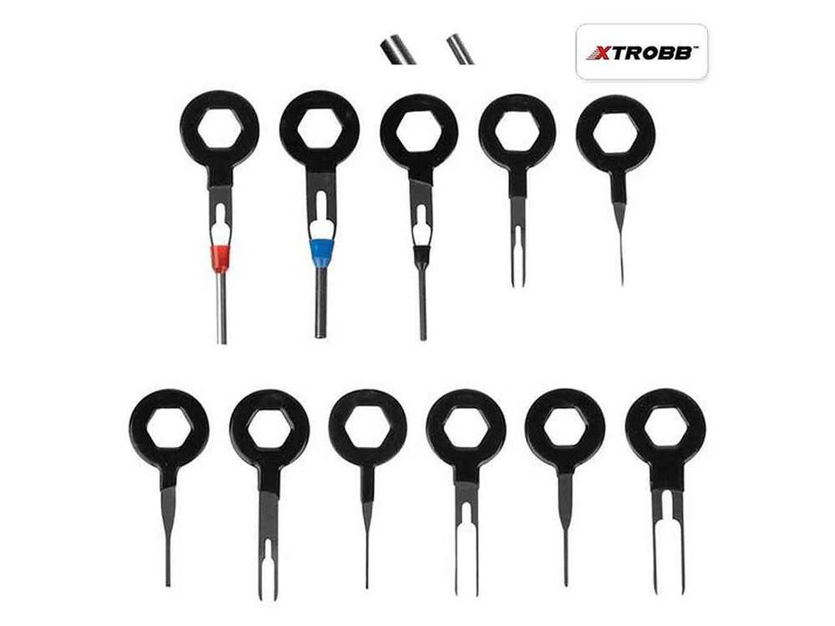 Инструменти за демонтаж на автотапицерии, панели, радио 40 бр., XTROBB