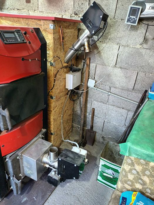 Изработване на пелетна горелка от 10 до 100 киловата, плюс шнек.